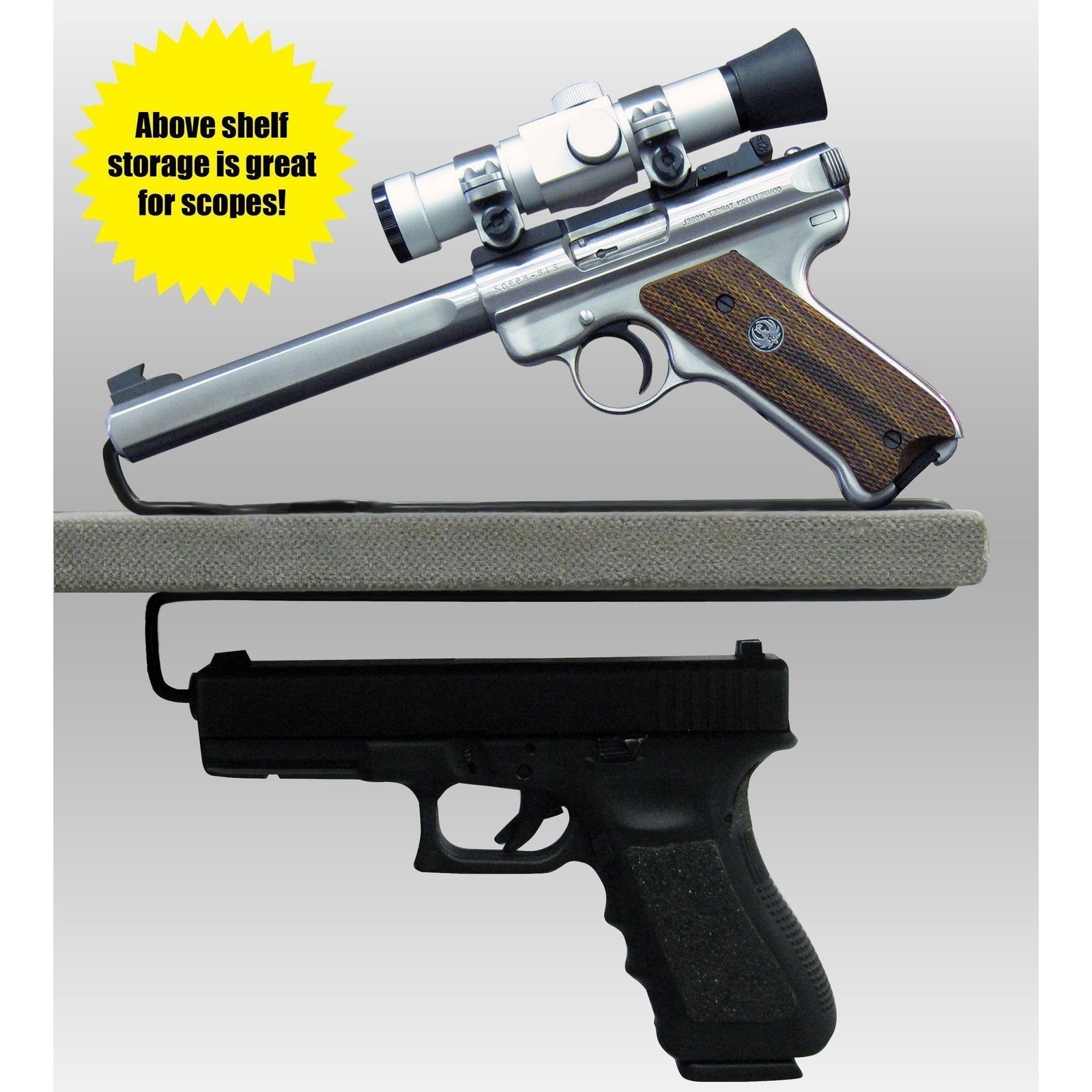 Accessory - Storage - Handgun Hanger - Over-Under - 2 Pack