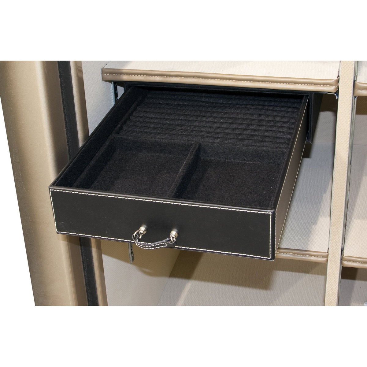 Liberty Safe-accessory-storage-jewelry-drawer-11-5-inch-under-shelf-mount-35-50-size-safes